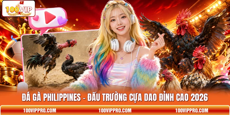Đá Gà Philippines - Đấu Trường Cựa Dao Đỉnh Cao 2026