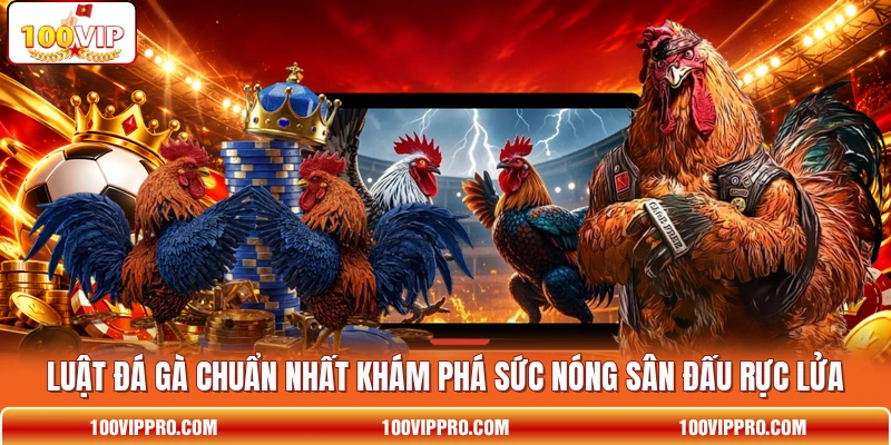 Luật Đá Gà Chuẩn Nhất Khám Phá Sức Nóng Sân Đấu Rực Lửa