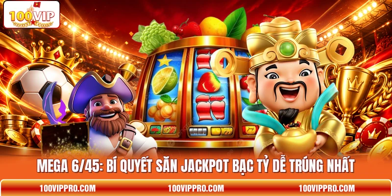 Mega 6/45: Bí Quyết Săn Jackpot Bạc Tỷ Dễ Trúng Nhất