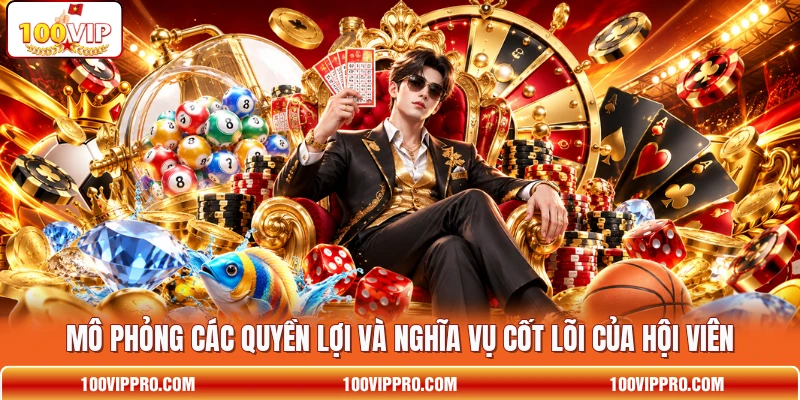 Mô phỏng các quyền lợi và nghĩa vụ cốt lõi của hội viên