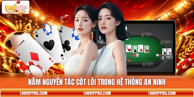 Năm nguyên tắc cốt lõi trong hệ thống an ninh Năm nguyên tắc cốt lõi trong hệ thống an ninh