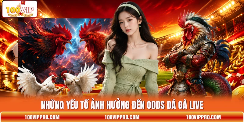 Những yếu tố ảnh hưởng đến odds đá gà live
