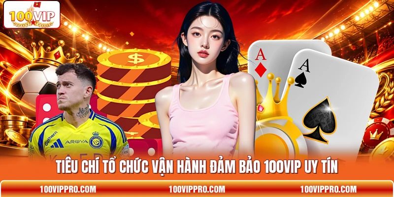Tiêu chí tổ chức vận hành đảm bảo 100VIP uy tín